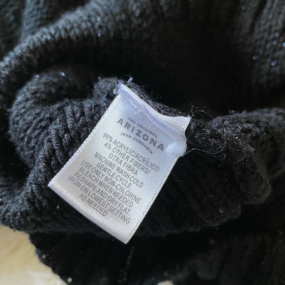 Arizona Jean Company Black Sparkly Sweater  
Size Large - Picture 4 of 4